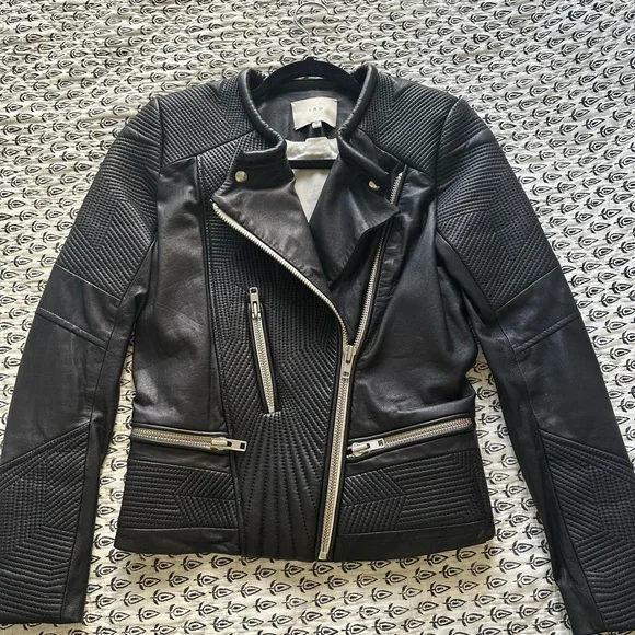 IRO Biker Jacket Lamb Leather Size S MSRP 1100$